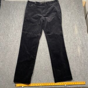 Polo‎ Ralph Lauren Mens Corduroy Pants Black Size 36x34 (Act. 35x33) Casual